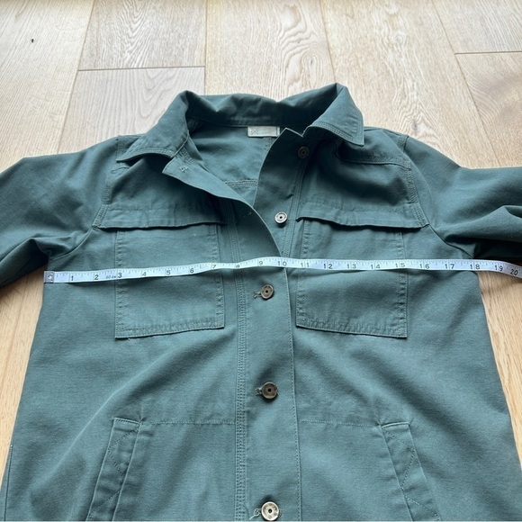 GENTLE FAWN MILITARY GREEN UTILITY SHACKET - XS - Picture 11 of 12